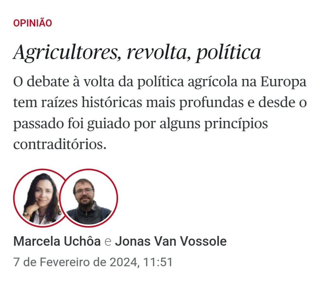 [Público] Agricultores, Revolta,&nbsp;Política