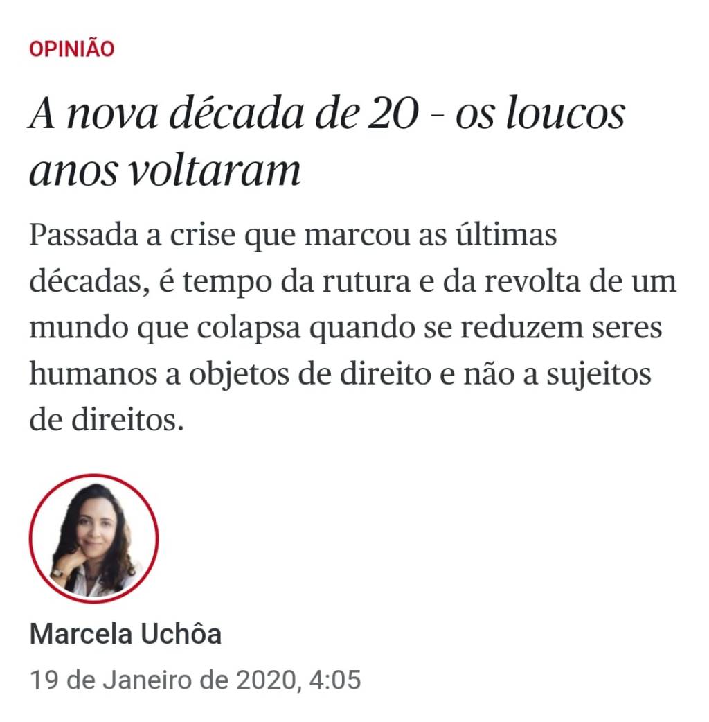 [Público] A nova década de 20 – os loucos anos&nbsp;voltaram