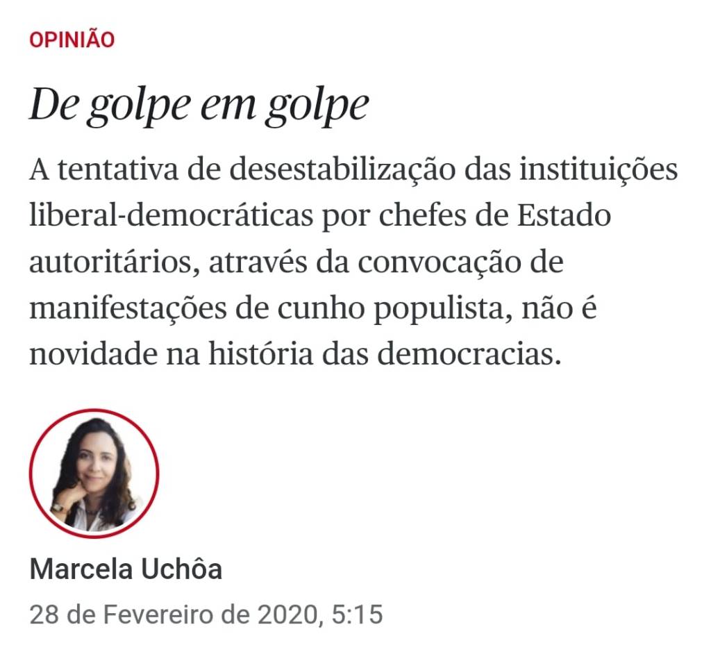 [Público] De golpe em&nbsp;golpe